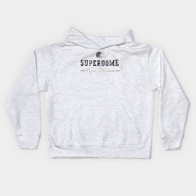 Superdome Kids Hoodie by HomePlateCreative